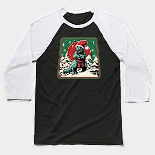 Kaiju  Christmas Baseball T-Shirt